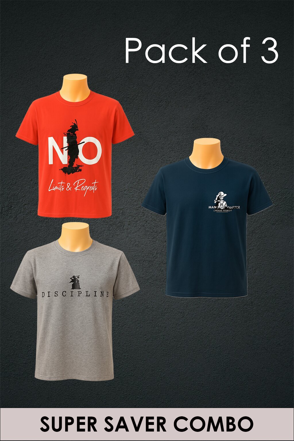 Printed T-Shirt Combo 2